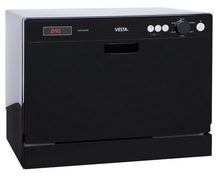 Load image into Gallery viewer, Counter Top RV Vesta Dishwasher Black