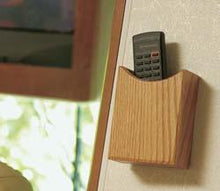 Load image into Gallery viewer, Oak Remote Holder