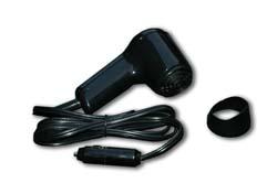 12 Volt Hair Dryer\Defroster Black