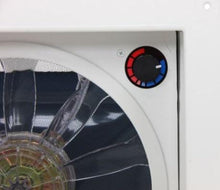 Load image into Gallery viewer, Fan-Tastic Vent Roof Vent w/ 12V Fan and Thermostat - Manual Lift - 14-1/4" x 14-1/4"