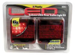 #840 Piranha LED Rear Red Tail Light Kit