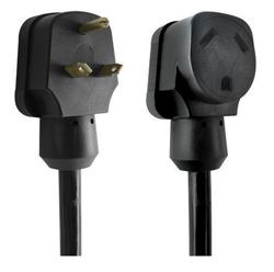 10' 10/3 STW Black 30A Ext Cord