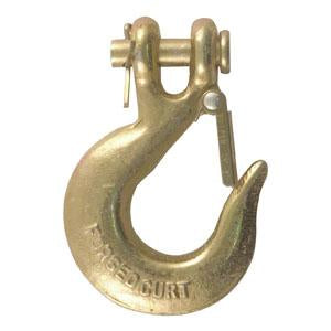 1/4 IN CLEVIS SAFETY LATCH HOOK GRADE 70 12600 LB GVWR