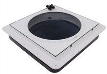 Load image into Gallery viewer, Fan-Tastic Vent RV or Trailer Roof Vent - Manual - 14-1/4" x 14-1/4" - Smoke