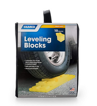 Load image into Gallery viewer, 10 Pack Camco Yellow RV Leveling Blocks 44505