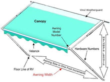 Load image into Gallery viewer, A&amp;E 8500 23' Awning with Vinyl Weathershield