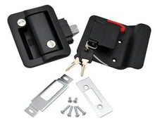 Load image into Gallery viewer, Travel Trailer Door Lock Black