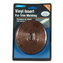 Load image into Gallery viewer, Camper Vinyl Insert Molding Trim -Camco- 1"W-  25'L- Brown