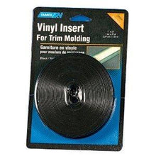 Load image into Gallery viewer, RV Vinyl Insert Molding Trim -Camco- 3\4"W-  25'L-Black