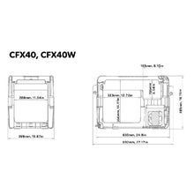 Load image into Gallery viewer, Dometic CFX-40W Portable Refrigerator and Freezer WiFi Capable Open Box
