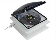 Load image into Gallery viewer, Fan-Tastic Vent Roof Vent w/ 12V Fan - Manual Lift - 14-1/4" x 14-1/4"