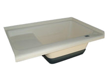 Load image into Gallery viewer, Lyons 32" X 24" (RHC) RV Bathtub With Seat Parchment