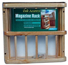 Load image into Gallery viewer, Oak Magazine Rack