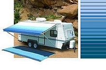 Load image into Gallery viewer, Carefree Rv Awning Replacement 21ft Ocean Blue